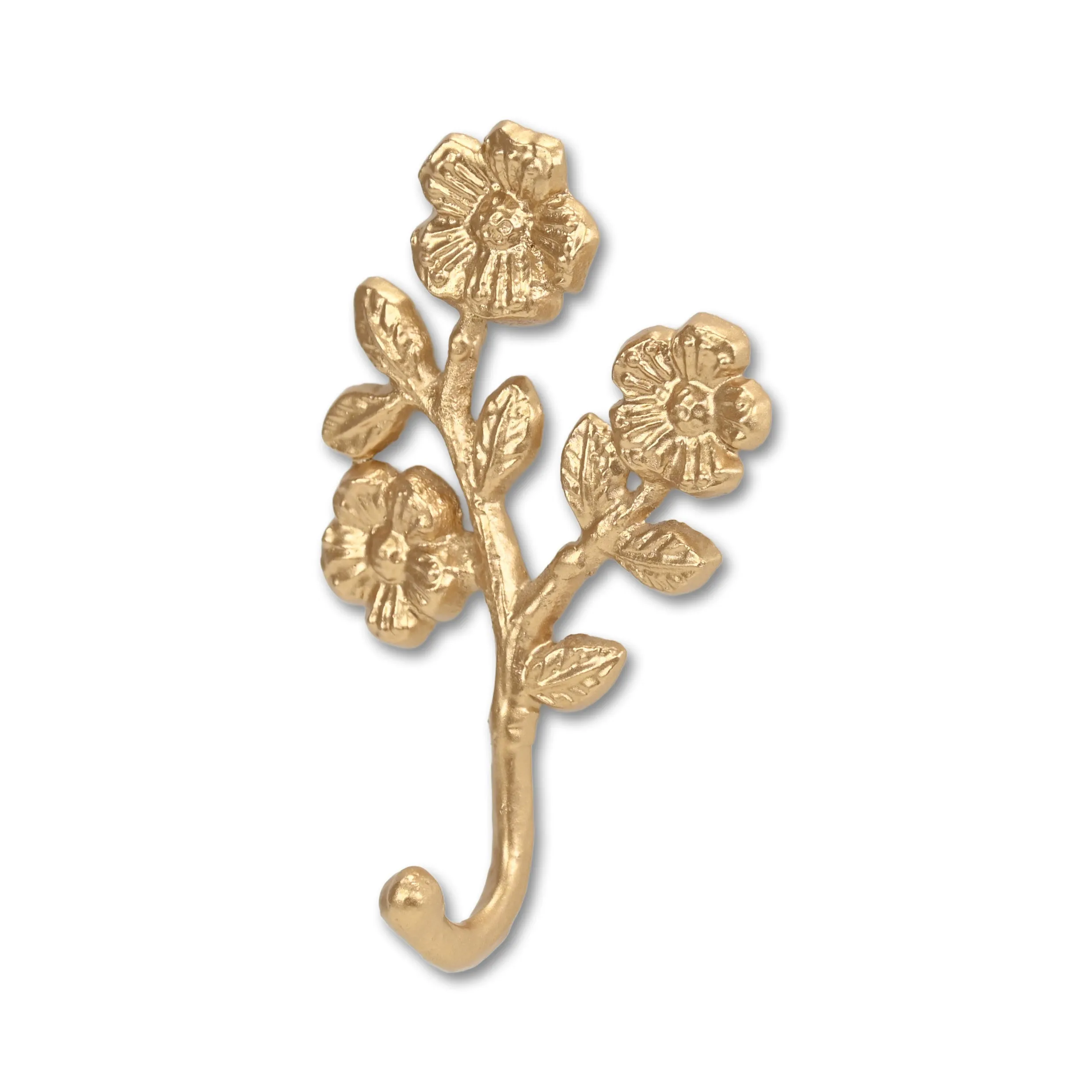 6119GD - Mythra Flower Cast Iron Hook