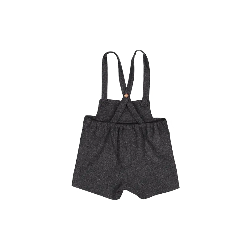 7.4-DARK GREY WOOLEN ROMPER SUIT W/POCKETS