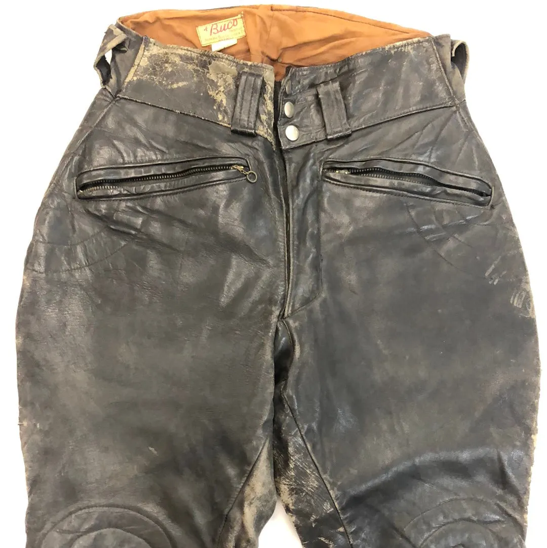 A Buco Joseph Buegeleisen Co Vintage Leather Pants