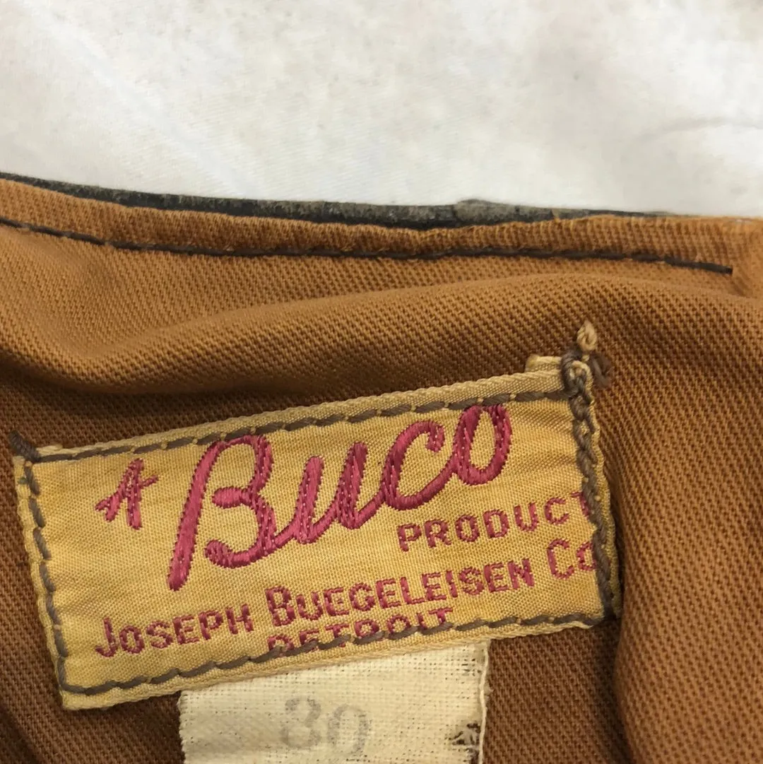 A Buco Joseph Buegeleisen Co Vintage Leather Pants