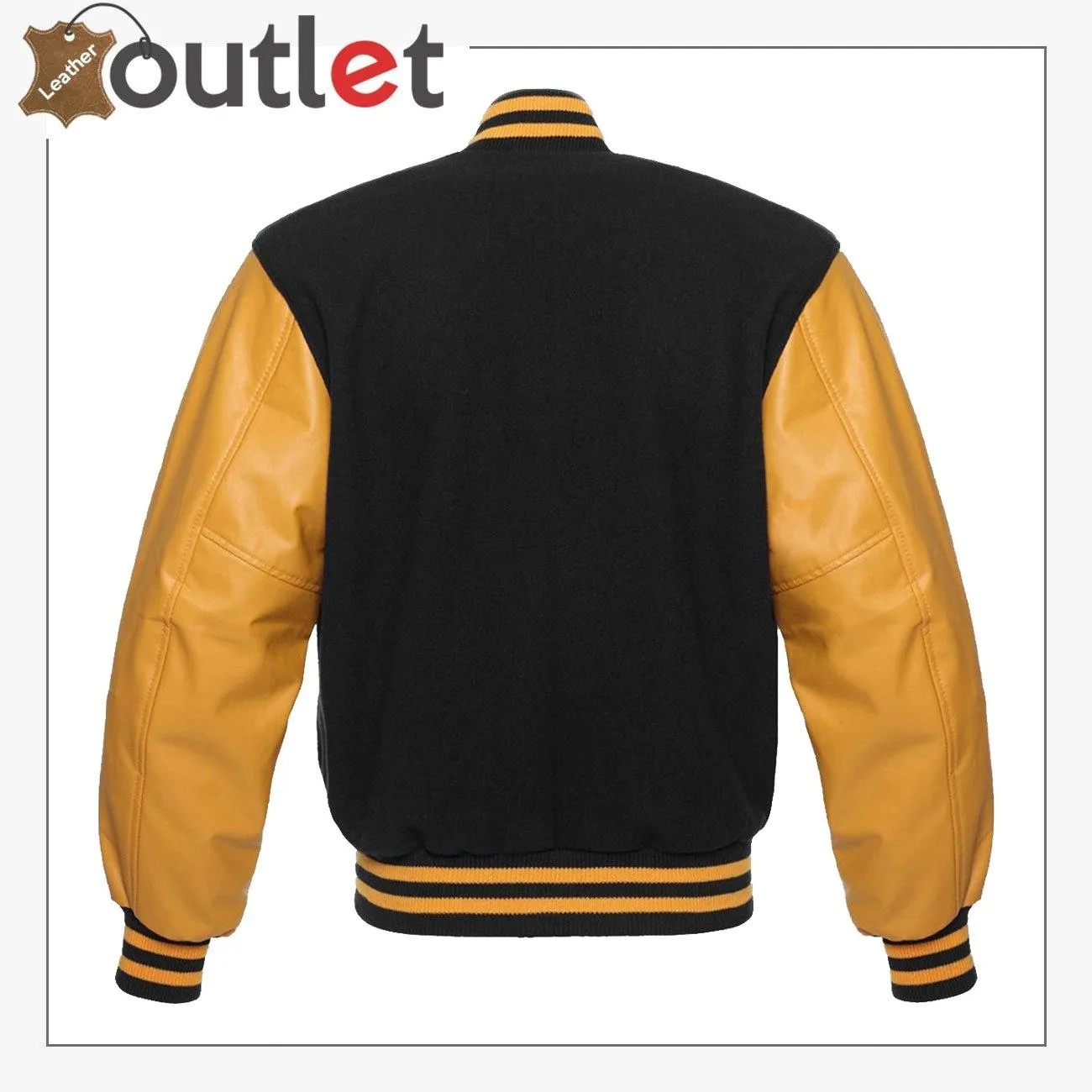 Black & Gold Varsity Jacket