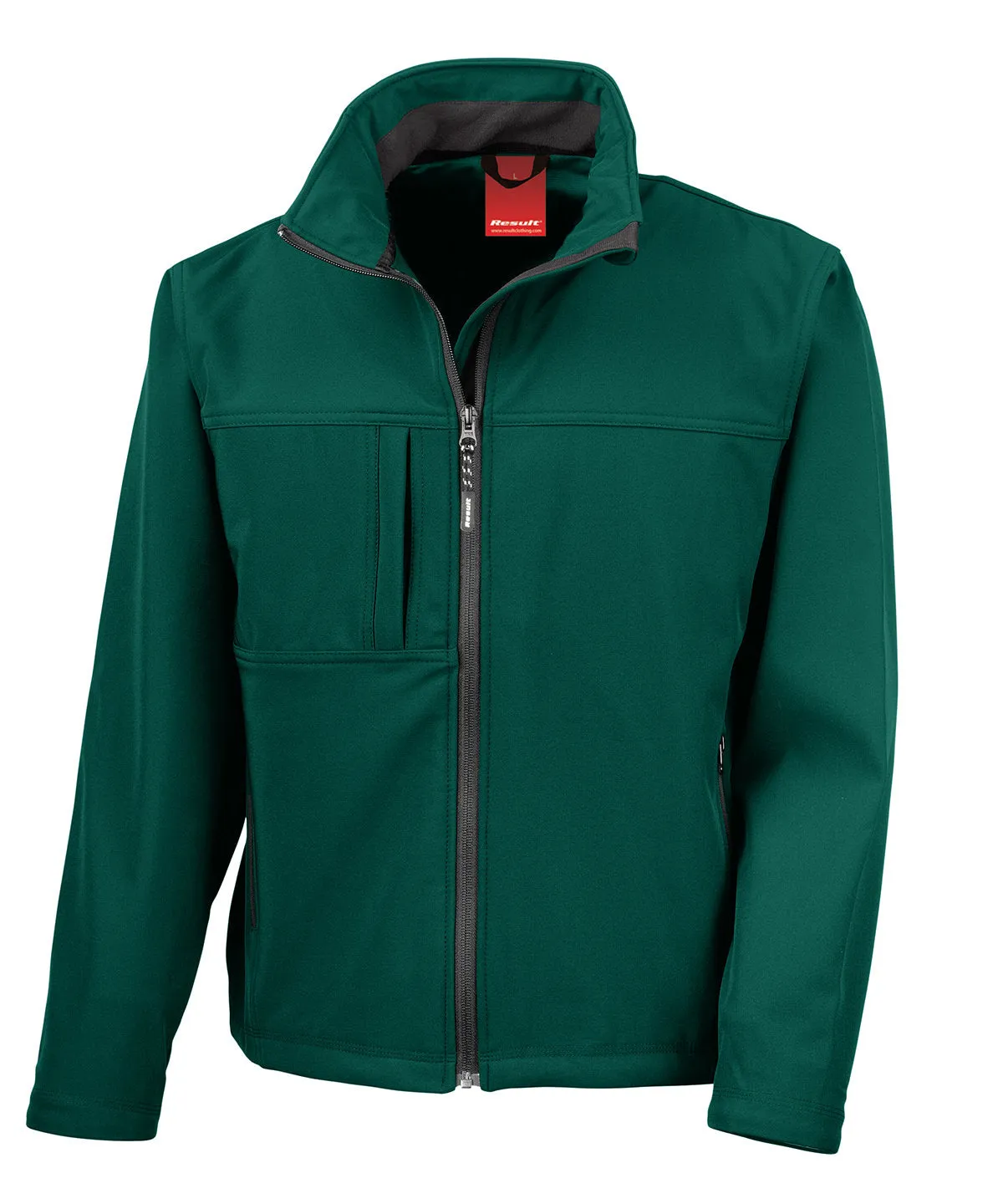 Bottle Green - Classic softshell jacket