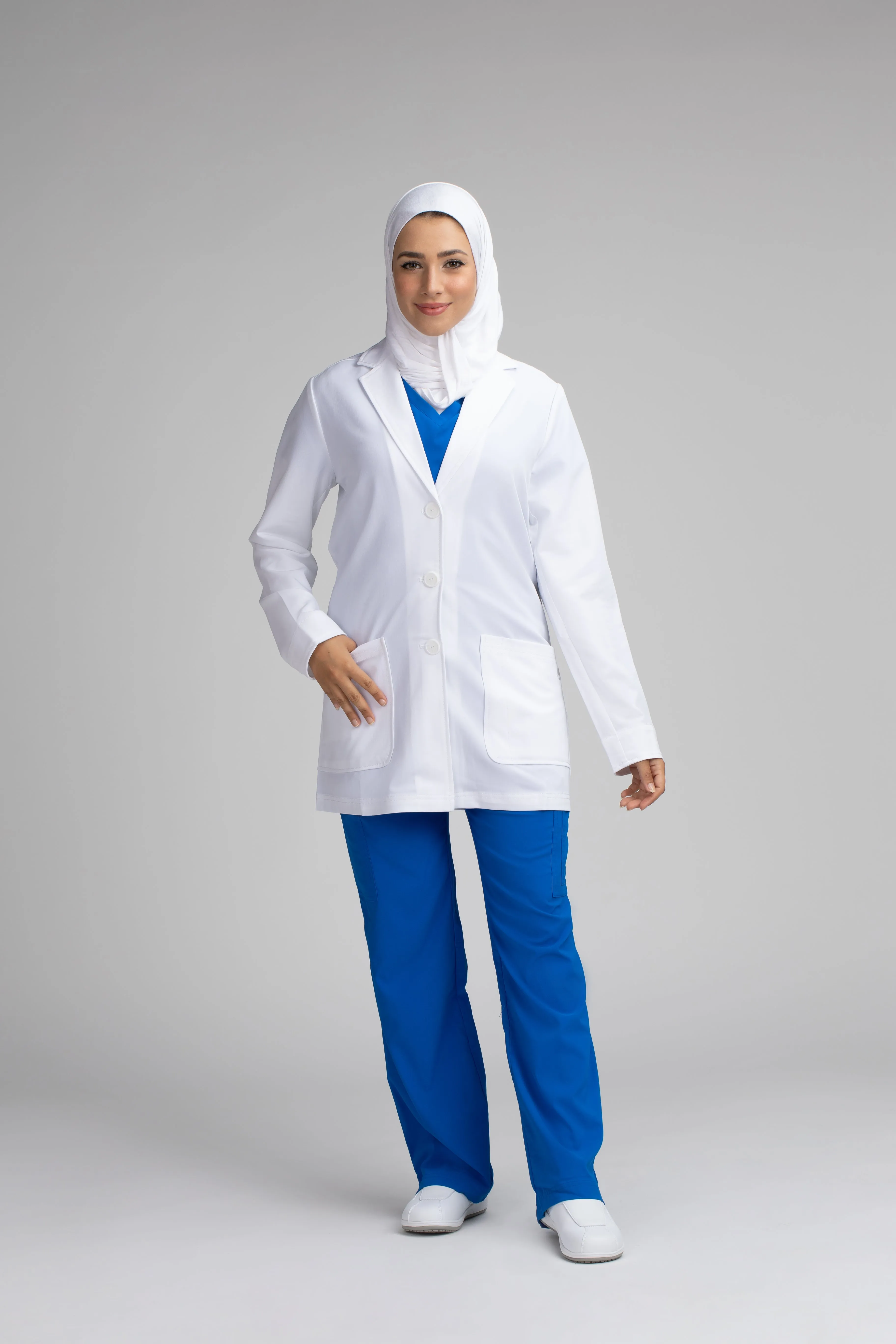 Faith Womens Minimalist Labcoat