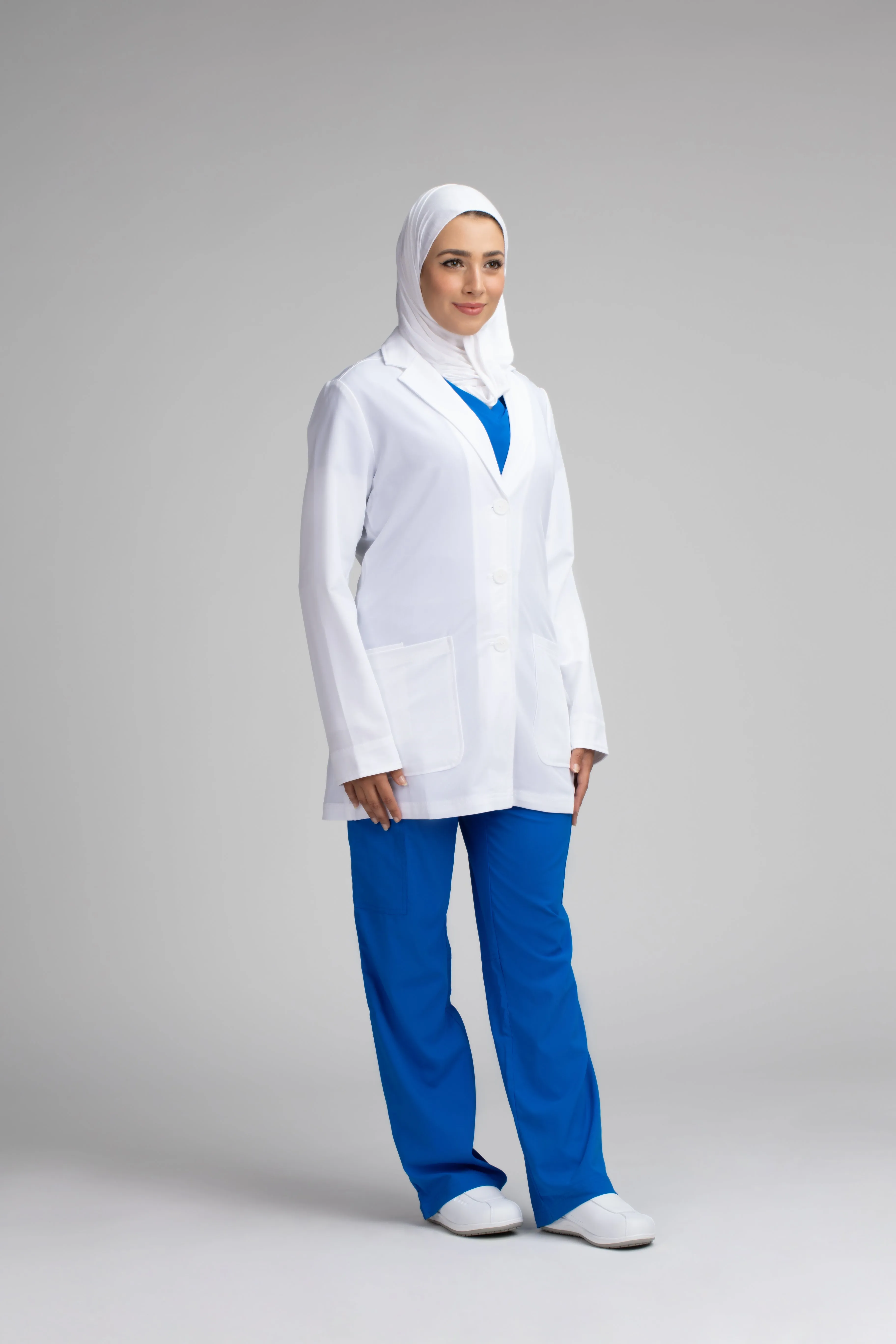 Faith Womens Minimalist Labcoat