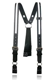 FIREFIGHTER’S SUSPENDERS, LOOP AND ABS RECTANGULAR RING