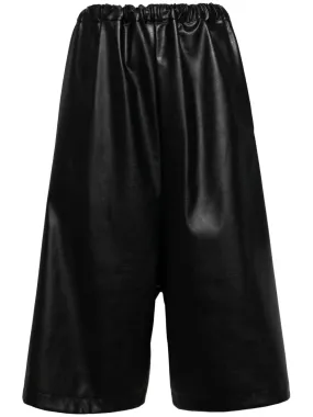 Hard Fake Leather Thin Pants