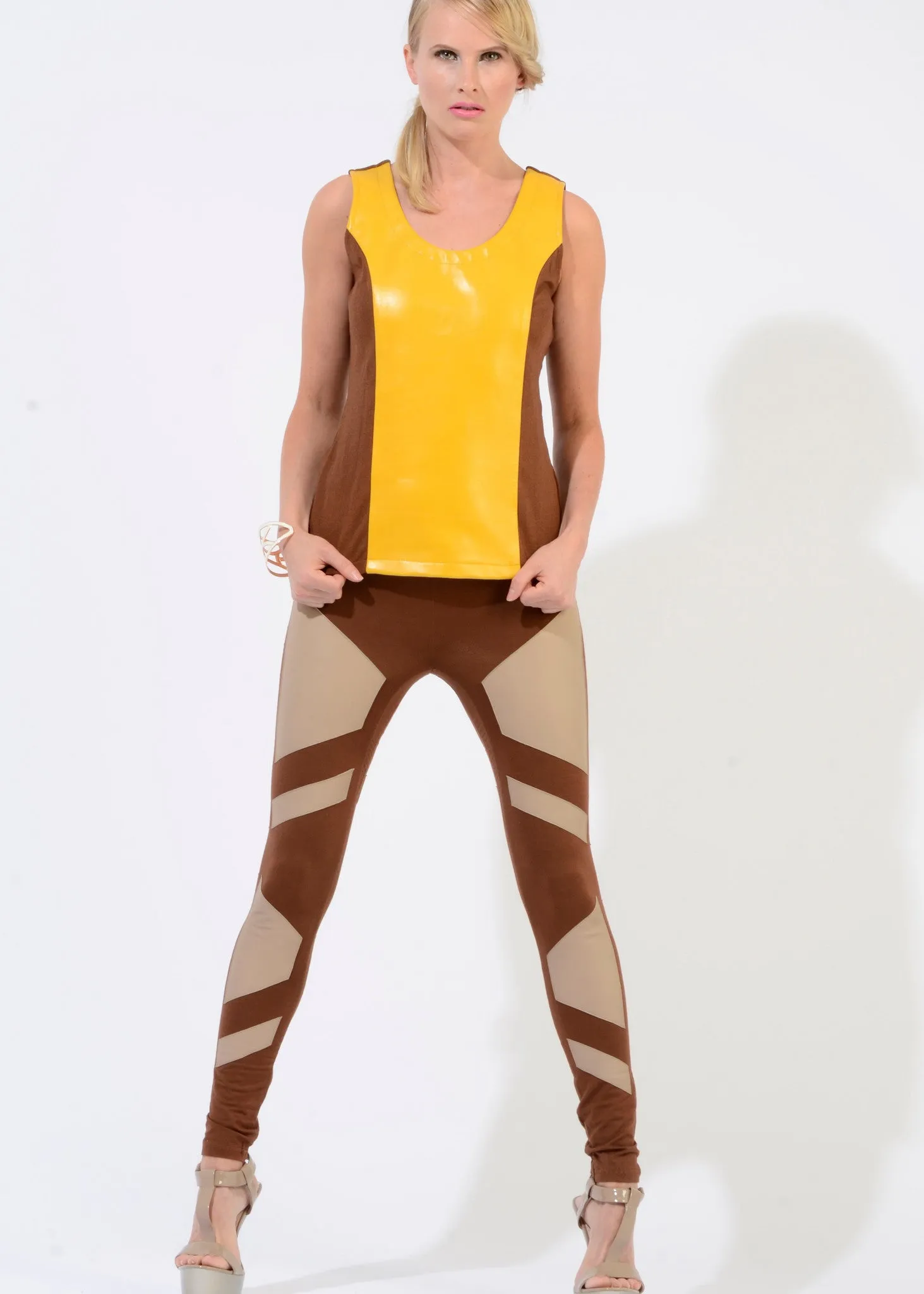 Isa-leather-patch-legging