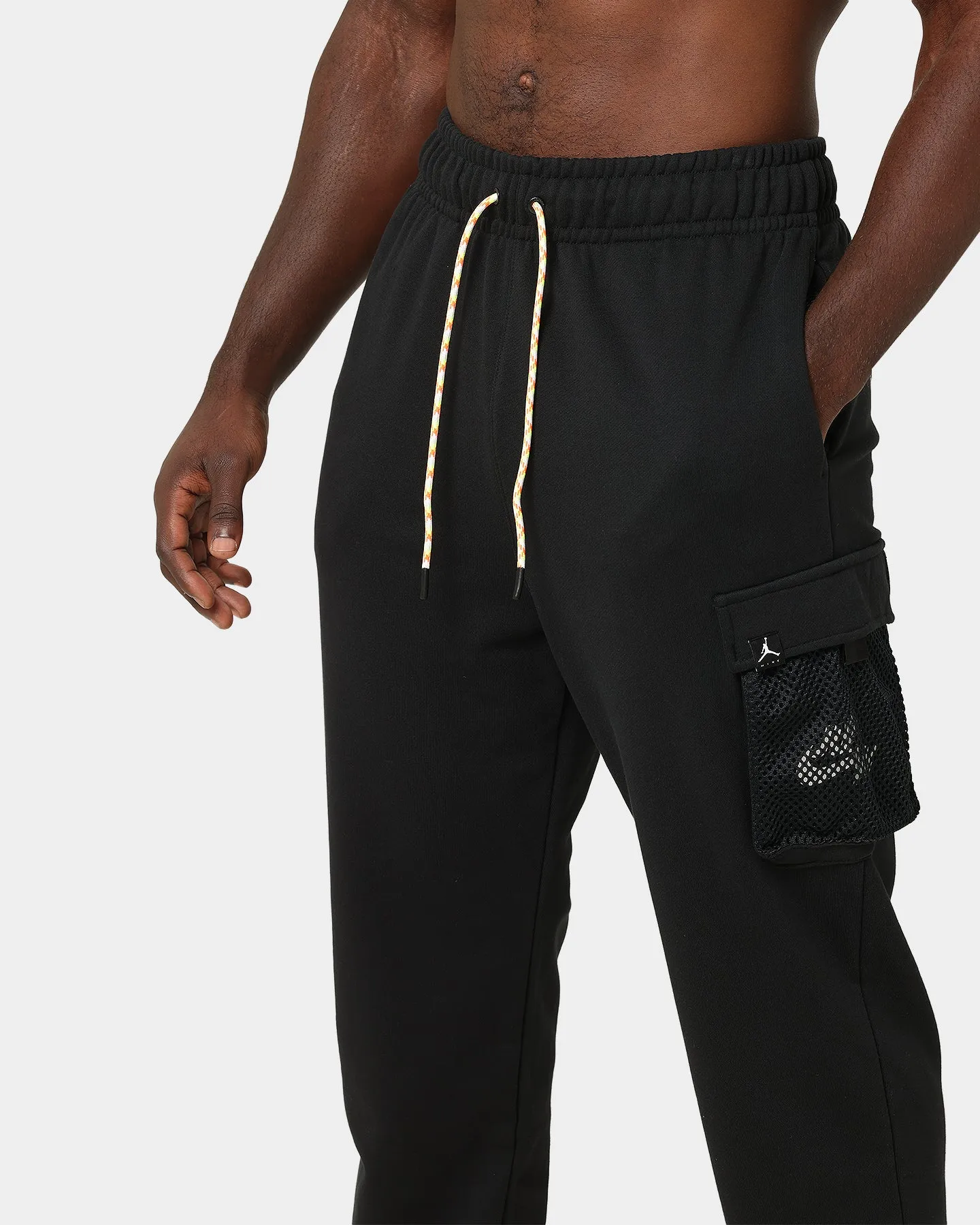 Jordan Jumpman Fleece Pants Black/White