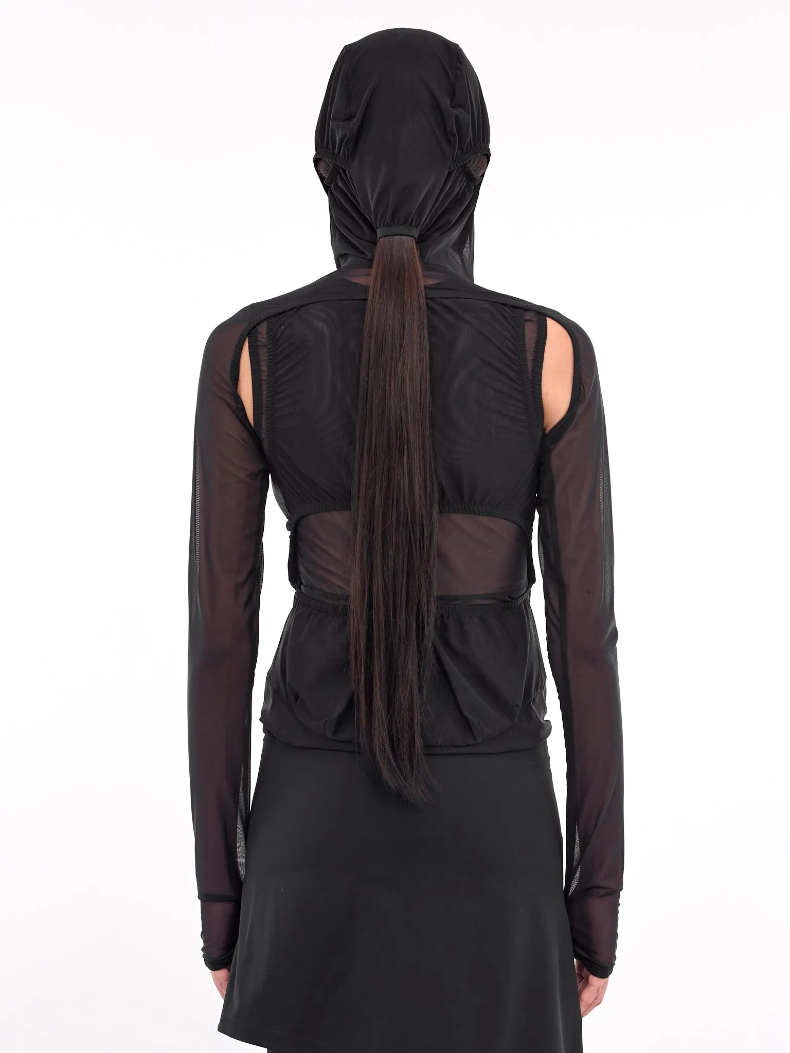 Mesh Hood Sleeves (01-08-BLACK)