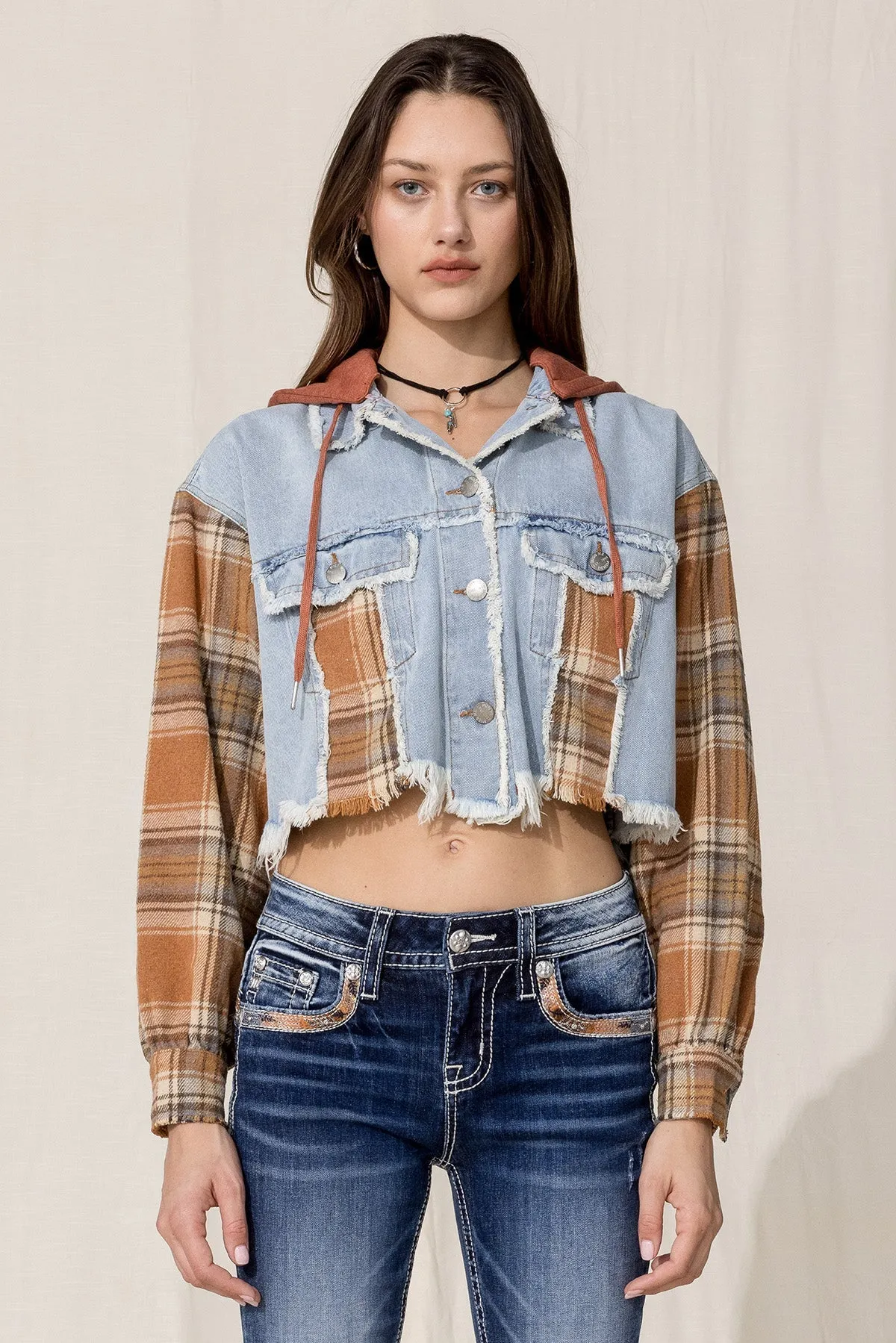 Miss Me Connie Cropped Denim