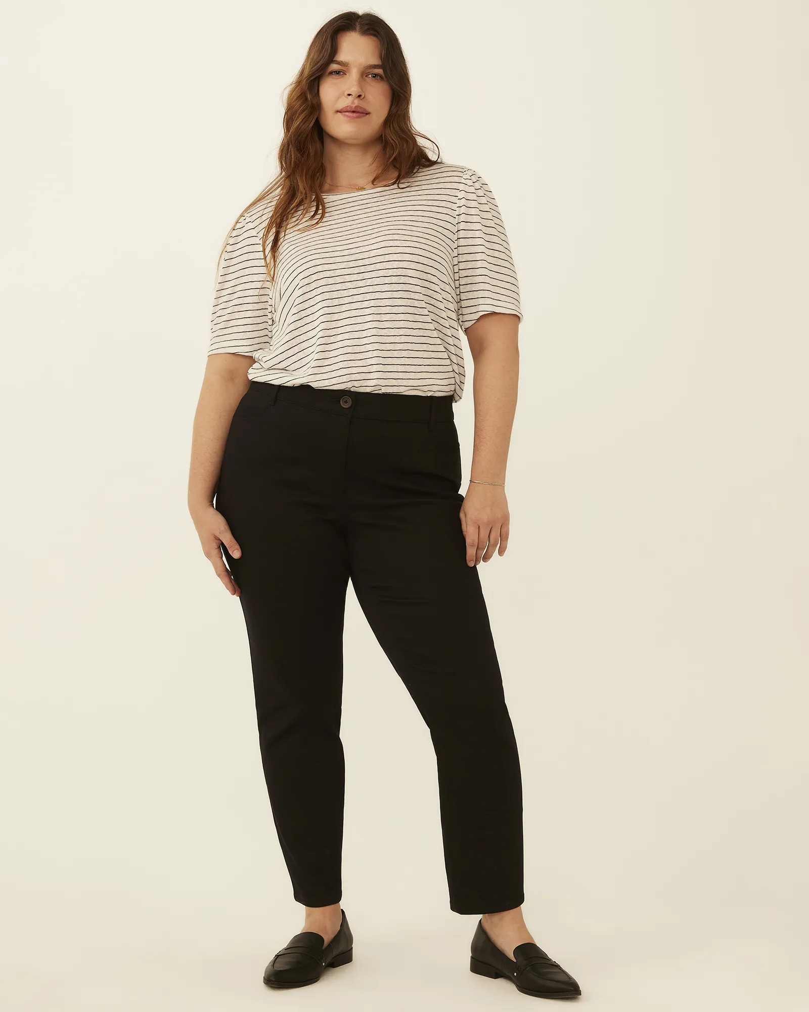 Paris Cropped Pant | Black