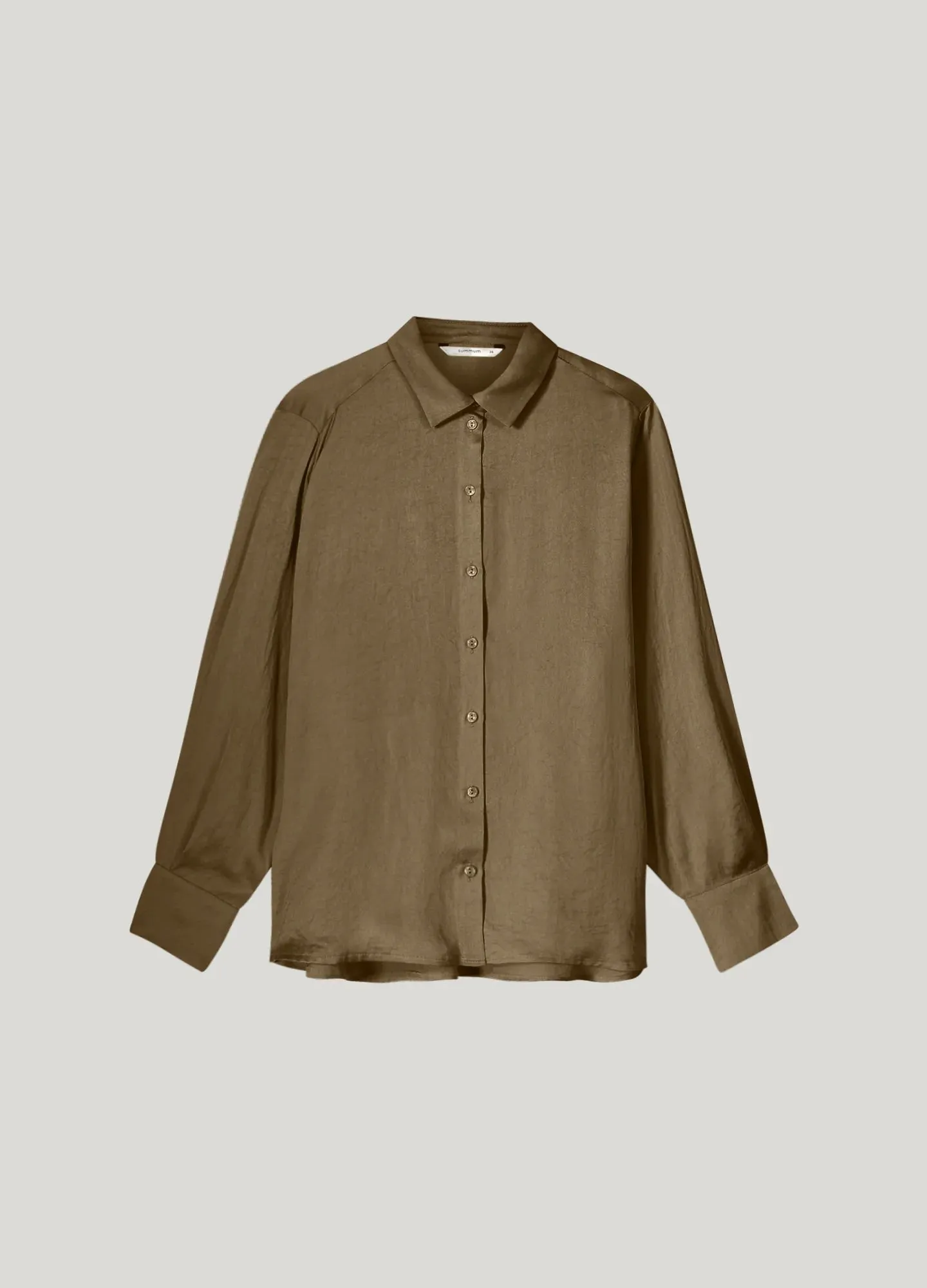 Silky Touch Blouse in Olive