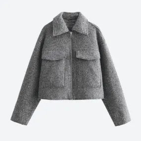 Stylish Comfortable Cropped Tweed Jackets