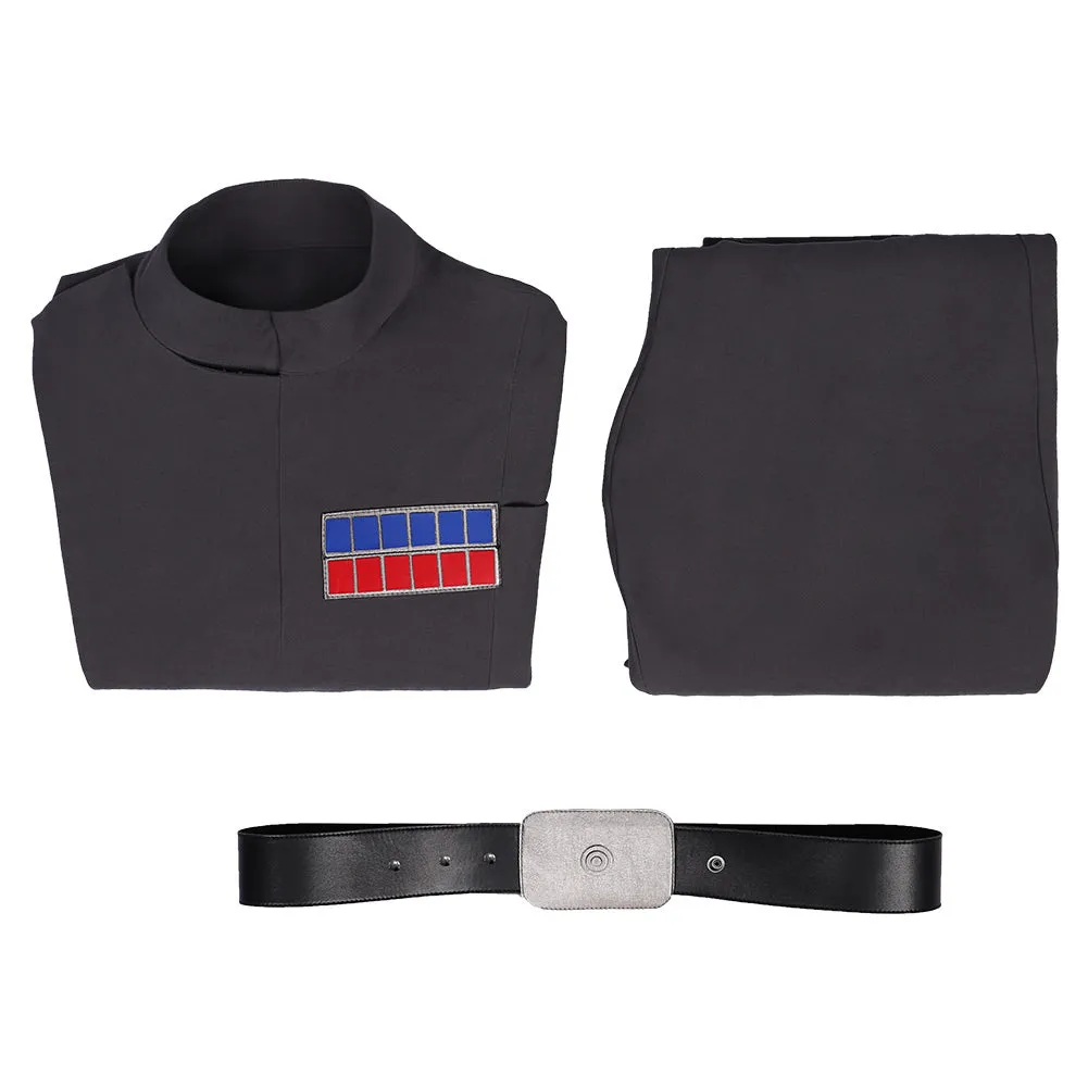 Wilhuff Tarkin Gray Cosplay Costume Outfits Halloween Carnival Suit