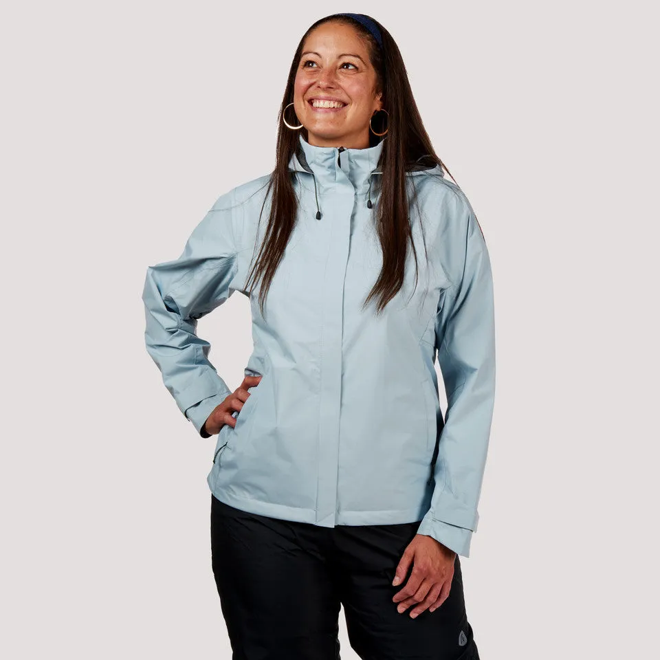 W's Hurricane Rain Jacket - Powder Blue